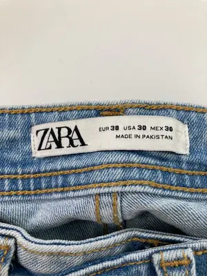 ZARA/ザラ/デニムパンツ/パンツ/スカイブルー/EUR 38 USA 30