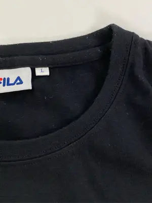 FILA/フィラ/Tシャツ/カットソー/トップス/ブラック/L