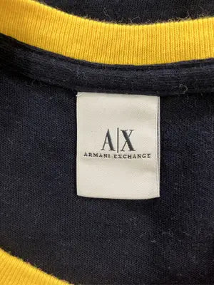 ARMANI EXCHANGE/アルマーニエクスチェンジ/Tシャツ/カットソー/トップス/ネイビー/M