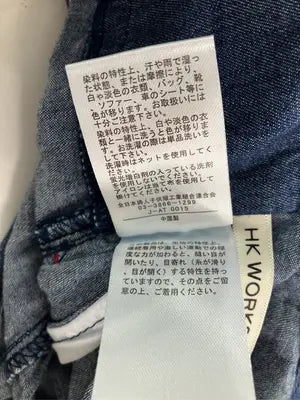 HK WORKS LONDON/エイチケーワークスロンドン/ジャンパースカート/ワンピース/ドレス/ネイビー/M