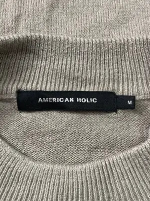 AMERICAN HOLIC/アメリカンホリック/ニット/セーター/トップス/ベージュ/M