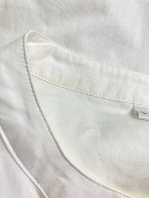 シャツワンピース/ワンピース/ドレス/ホワイト/L