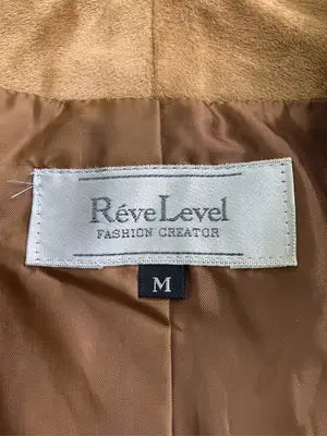 Reve Level/ノーカラージャケット/ジャケット/アウター/ブラウン/M
