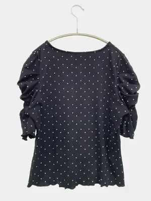 Cutie Beauty/キューティービューティー/Tシャツ/カットソー/トップス/ブラック/M