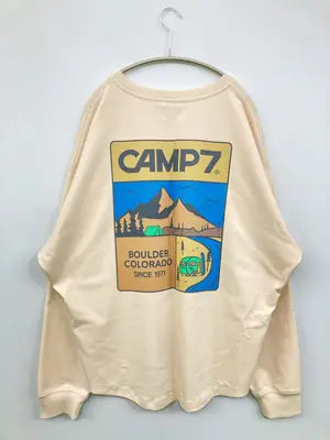 CAMP7/キャンプセブン/スウェット/トップス/ベージュ/M