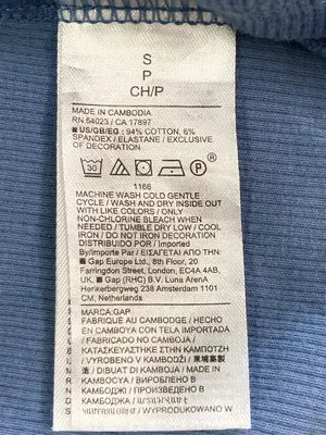 GAP/ギャップ/Tシャツ/カットソー/トップス/ブルー/S
