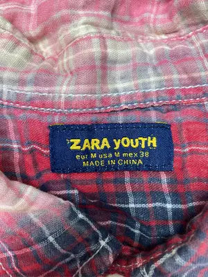 ZARA/ザラ/シャツ/ブラウス/トップス/レッド/38