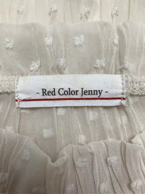 Red Color Jenny/シャツ/ブラウス/トップス/アイボリー/M