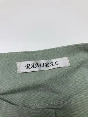 RAMIRAL/シャツ/ブラウス/トップス/ライトグリーン/38