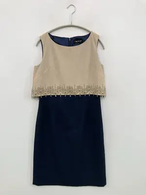 INDIVI/インディヴィ/ワンピース/ワンピース/ドレス/ベージュ/36