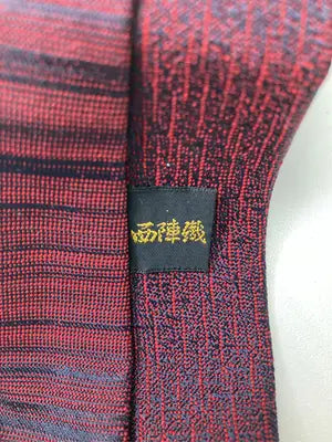 西陣織/ニシジンオリ/ネクタイ/ファッション雑貨/レッド