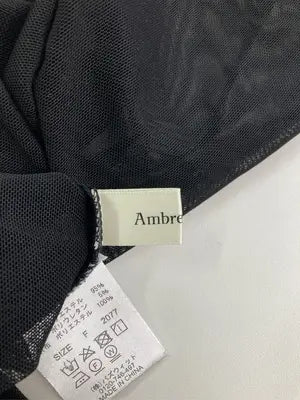 AmbreNeige/アンブルネージュ/Tシャツ/カットソー/トップス/ブラック/F