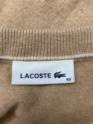 LACOSTE/ラコステ/ニット/セーター/トップス/ベージュ/40