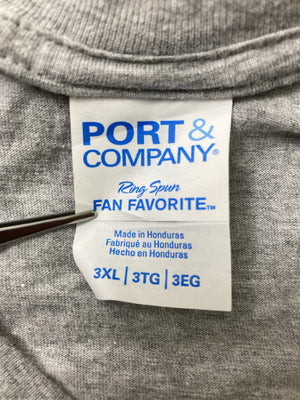 PORT&COMPANY/ポートアンドカンパニー/Tシャツ/カットソー/トップス/グレー/3XL