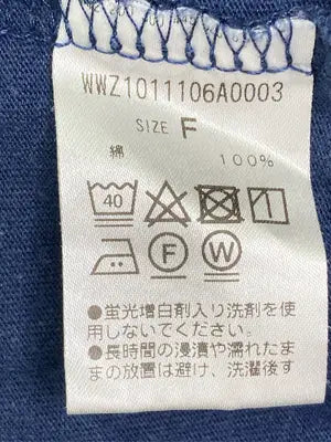 W.W.G/フーズフーギャラリー/Tシャツ/カットソー/トップス/ネイビー/F