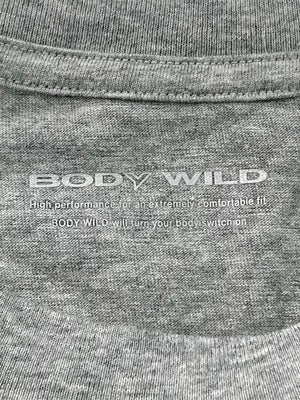 BODY WILD/Tシャツ/カットソー/トップス/グレー/L