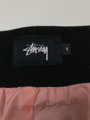 stussy/ステューシー/ショート/ミニスカート/スカート/ブラック/S