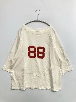 coen/コーエン/Tシャツ/カットソー/トップス/ホワイト/FREE