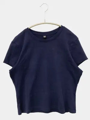 UNIQLO/ユニクロ/Tシャツ/カットソー/トップス/ネイビー/XL