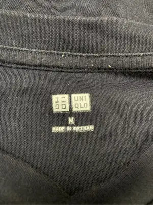 UNIQLO/ユニクロ/Tシャツ/カットソー/トップス/ネイビー/M