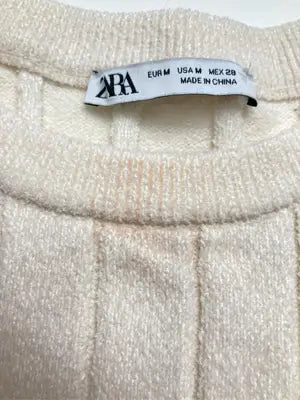 ZARA/ザラ/ニット/セーター/トップス/ホワイト