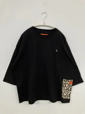 UNIVERSAL OVERALL/ユニバーサルオーバーオール/Tシャツ/カットソー/トップス/ブラック/S