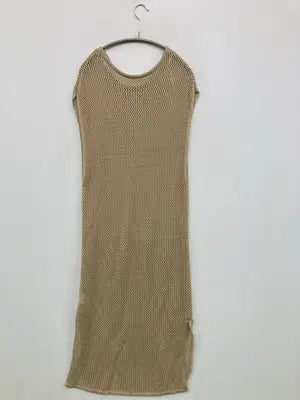 FLASH BLUE/フラッシュブルー/ワンピース/ワンピース/ドレス/ベージュ/M