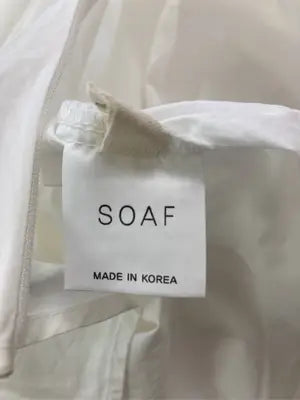 SOAF/シャツ/ブラウス/トップス/ホワイト
