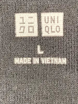 UNIQLO/ユニクロ/パーカー/トップス/ブラック/L