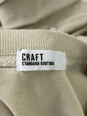 craft standard bouticue/Tシャツ/カットソー/トップス/ベージュ/F