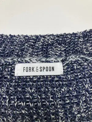 FORK&SPOON/フォークアンドスプーン/ニット/セーター/トップス/ブルー/1