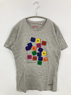 UNIQLO/ユニクロ/Tシャツ/カットソー/トップス/グレー/S