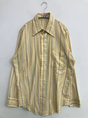 VAN HEUSEN/ヴァンヒューゼン/シャツ/ブラウス/トップス/イエロー/L