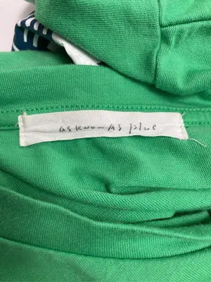 As know as plus/アズノゥアズプラス/Tシャツ/カットソー/トップス/グリーン/F
