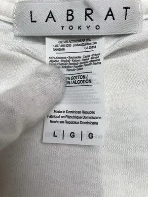 LABRAT TOKYO/Tシャツ/カットソー/トップス/ホワイト/L