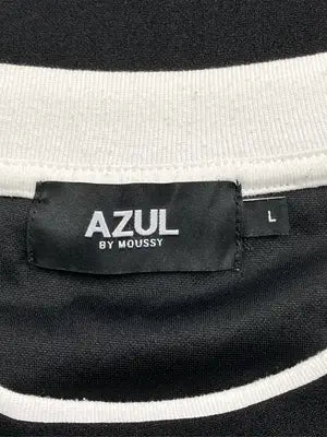AZUL by MOUSSY/アズールバイマウジー/Tシャツ/カットソー/トップス/ブラック/L