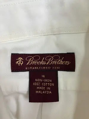 BROOKS BROTHERS/ブルックスブラザーズ/ビジネスシャツ/トップス/アイボリー/16