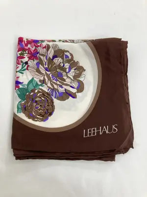 LEEHAUS/バンダナ/スカーフ/財布/小物/ブラウン