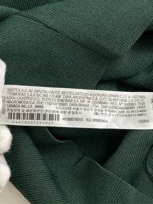 ZARA/ザラ/ニット/セーター/トップス/グリーン/USA S