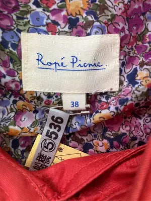 ROPE PICNIC/ロペピクニック/トレンチコート/ジャケット/アウター/レッド/38