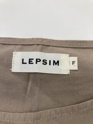 LEPSIM/レプシィム/シャツ/ブラウス/トップス/ベージュ/F