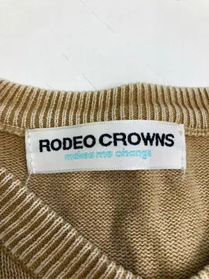 RODEO CROWNS/ロデオクラウンズ/ニット/セーター/トップス/ベージュ/FREE