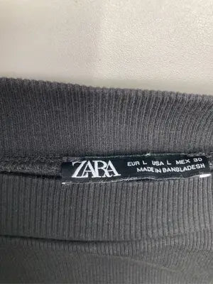 ZARA/ザラ/ノースリーブ/トップス/ブラック/EUR L