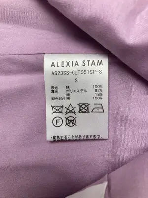 ALEXIA STAM/アリシアスタン/ベスト/トップス/パープル/S