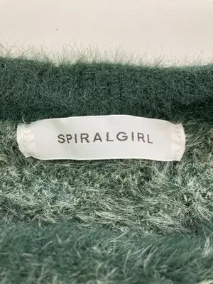 SPIRALGIRL/スパイラルガール/ニット/セーター/トップス/グリーン/F