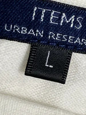 URBAN RESEARCH/アーバンリサーチ/Tシャツ/カットソー/トップス/アイボリー/L