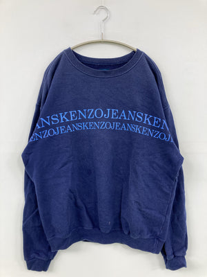 KENZO JEANS/ケンゾージーンズ/スウェット/トップス/ネイビー/FREE
