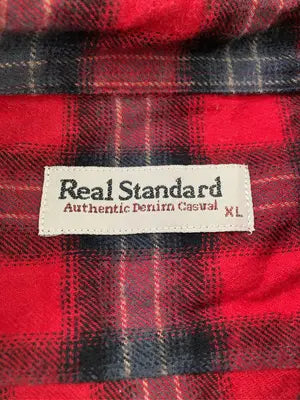 Real Standard/リアルスタンダード/シャツ/ブラウス/トップス/レッド/XL