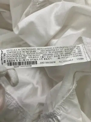 ZARA/ザラ/シャツ/ブラウス/トップス/ホワイト/M