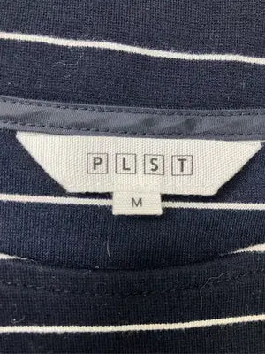 PLST/プラステ/Tシャツ/カットソー/トップス/ネイビー/M